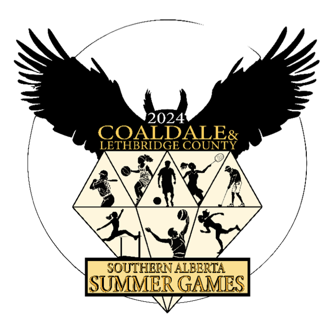 2024 Southern Alberta Summer Games Logo (Town of Coaldale)